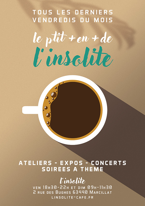 Affiche événement un ptit plus en plus